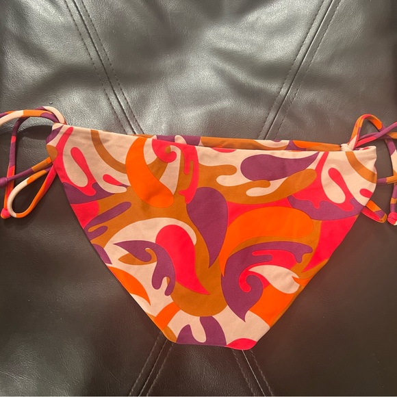 Mikoh Hula Hula Tie Side Classic String Bikini Bottom Small New NWOT - Picture 12 of 16